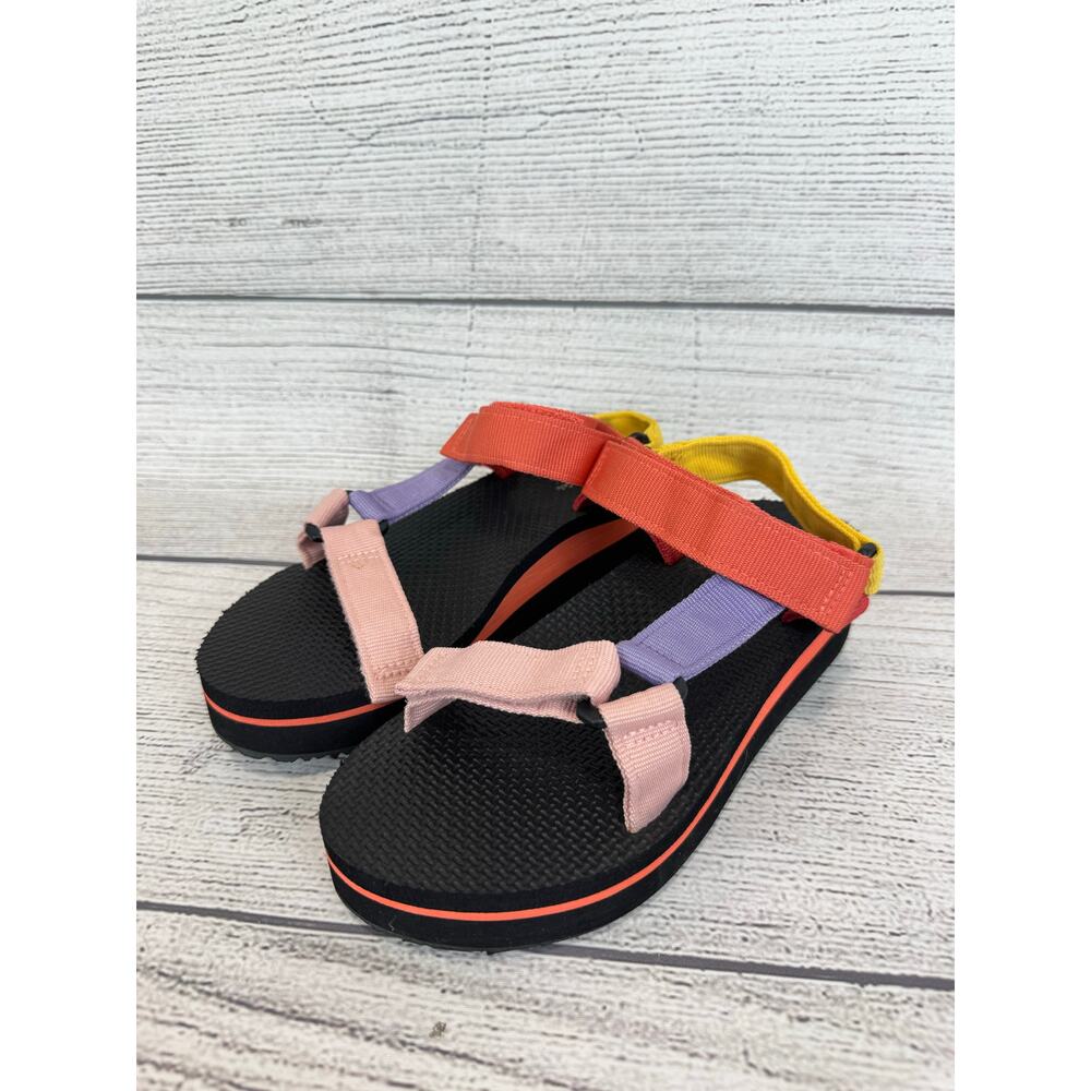 Time And Tru Women's Platform Adjustable Sandals Size 6